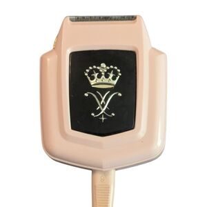 60s Retro Pink Remington Princess Ladies Electric Shaver Crown Design Model BE